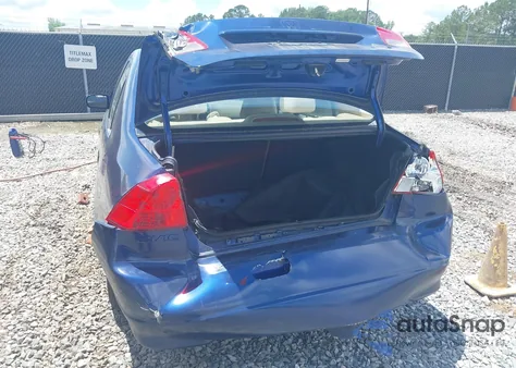 2005 Honda Civic Vp из США, поврежденный, VIN 1HGES16305L018819